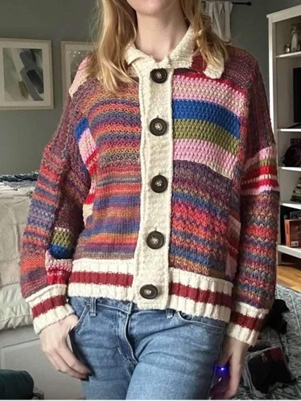 Urban Outfitters Casey Knitted Cardigan